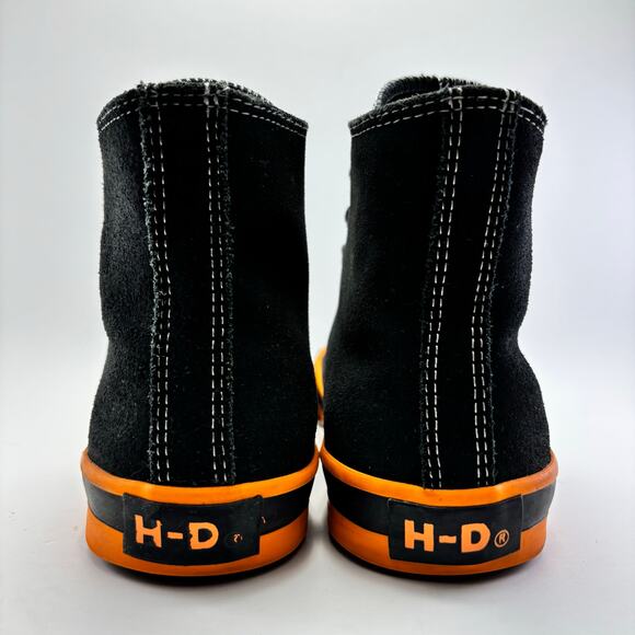 HARLEY DAVIDSON “Nathans” Leather Casual Shoes Men’s Size 8 - Picture 4 of 12